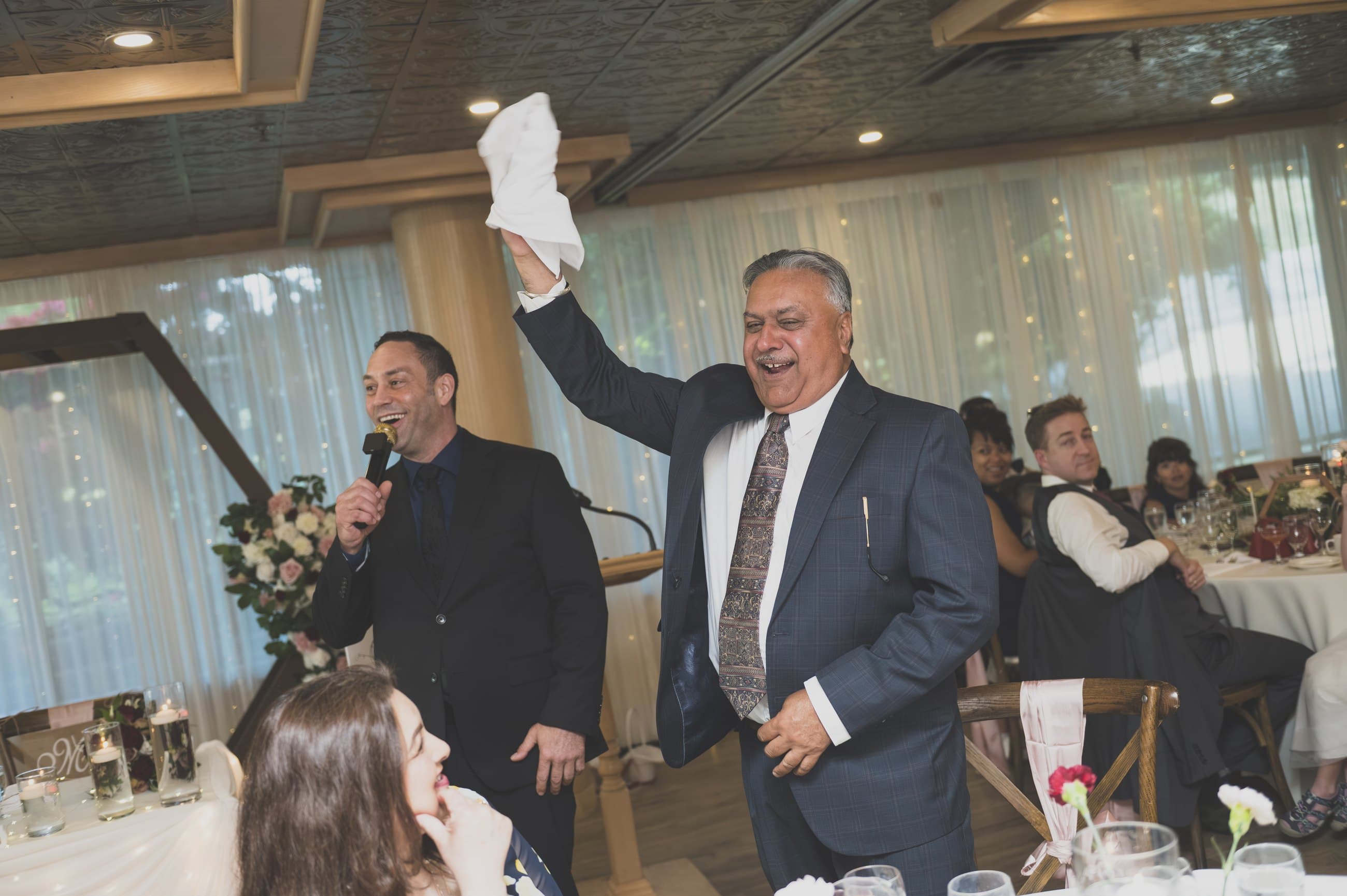 Wedding reception hosted in Metro Vancouver